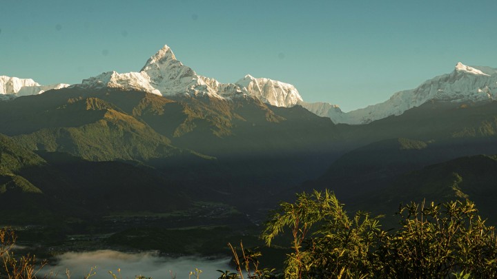 Serene Landscape Along the Annapurna Circuit